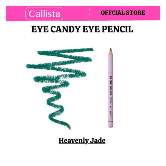 Callista Eye Candy Eye Pencil, Super Soft, High Coverage With Single Stroke, 05 Heavenly Jade -  Front View