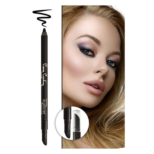 Pierre Cardin Paris Smokey Waterproof Eyeliner, Black - Front View