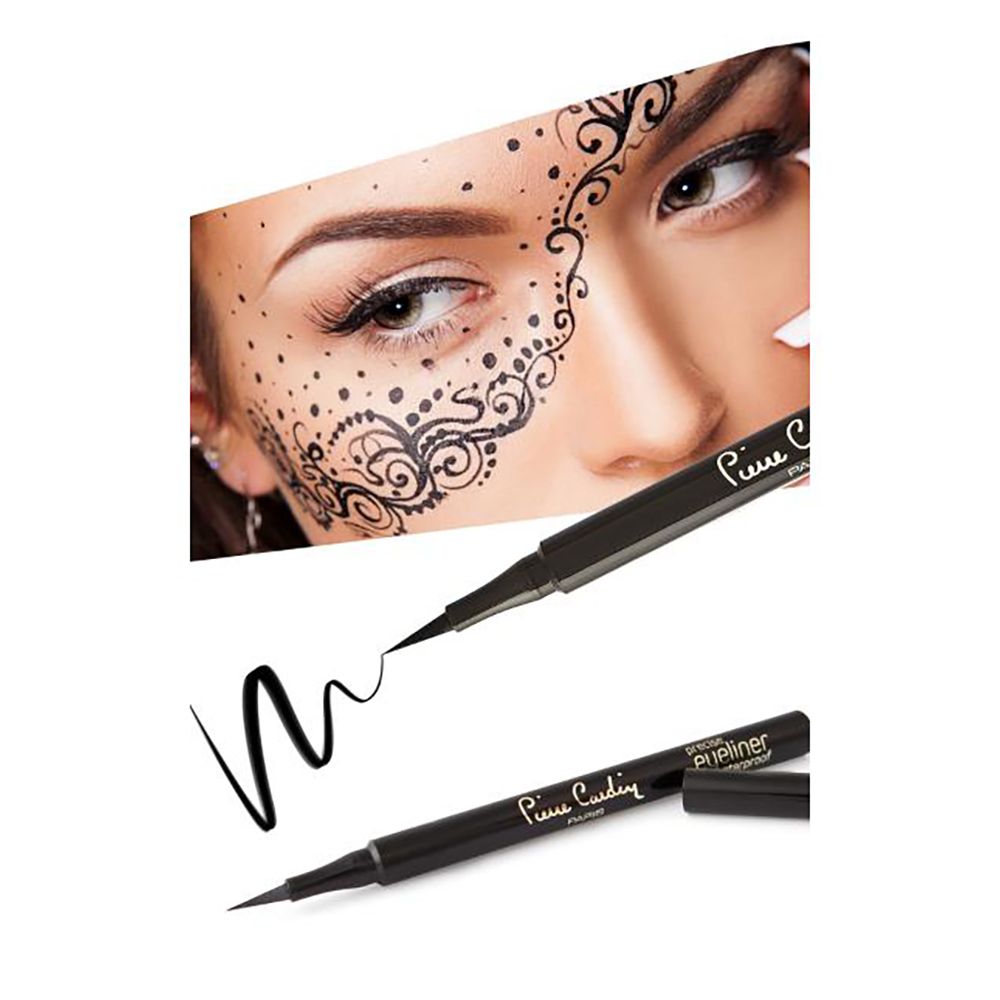 Pierre Cardin Paris Precise Waterproof Eyeliner, Black 501 - Front View