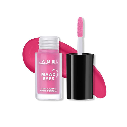 LAMEL Maad Eyes Liquid Eyeshadow, Long Lasting Waterproof Matte Eye Tint, 406 Oasis - Front View