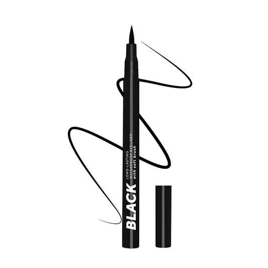 LAMEL Crush Look Long Lasting Waterproof Eyeliner With Caster Oil, 401 Black - Front View