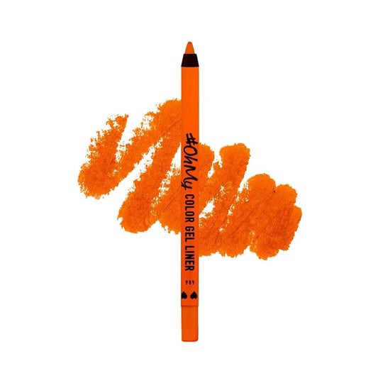 LAMEL OhMy Color Gel Eye Liner, Waterproof, Long-Lasting, 1.4g, 406 Orange - Front View