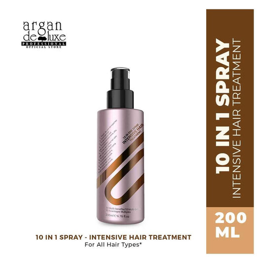 Argan De Luxe 10 In One Intensive Hair Treatment Spray, 200ml - Front View