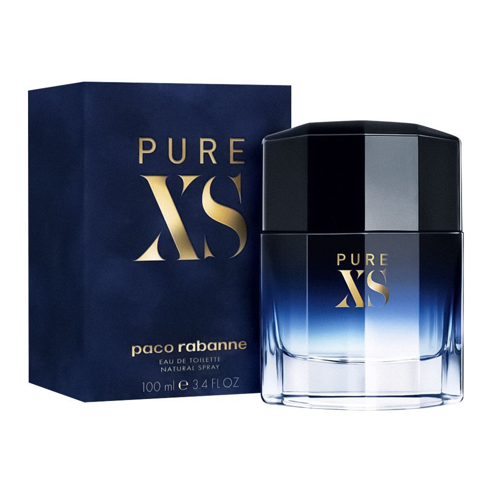 Pacco Rabanne Pure Xs Edt, 100ml - Front View