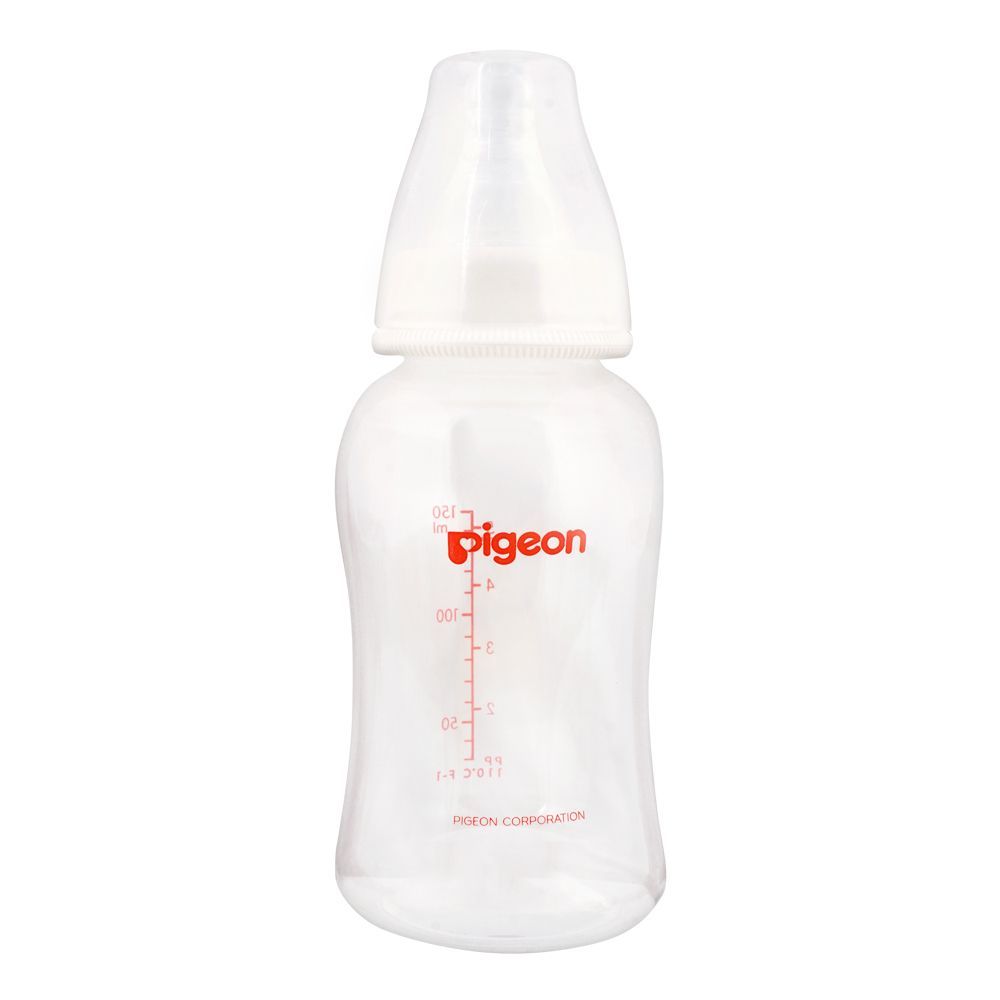 Pigeon Flexible Stream Line Feeding Bottle 150ml A-651 - Front View