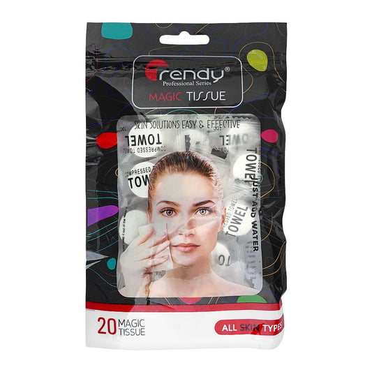 Trendy Magic Face Wipes, 20pcs, TD-183 - Front View