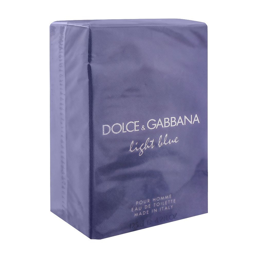 Dolce & Gabbana Light Blue Pour Homme, Fragrance For Men, 125ml - Front View