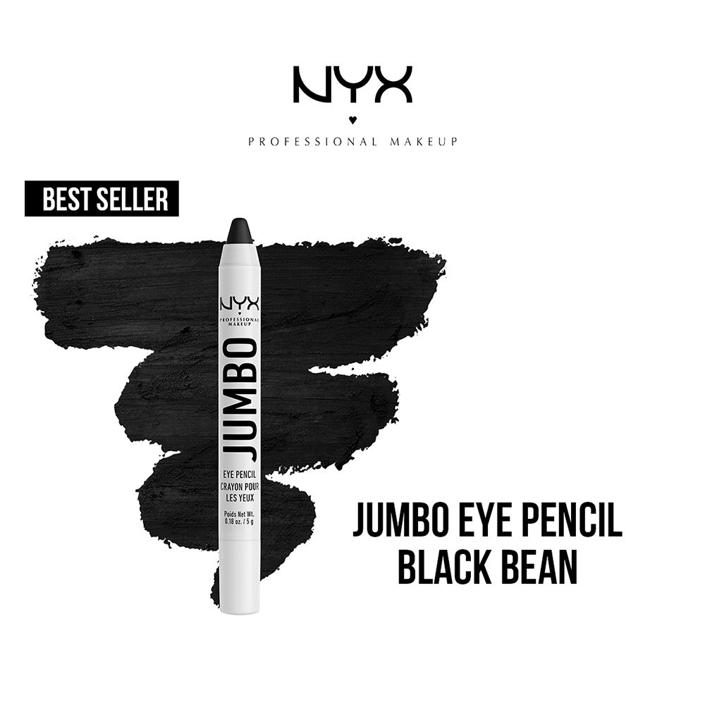 NYX Jumbo Eye Pencil, 601 Black Bean -  Front View