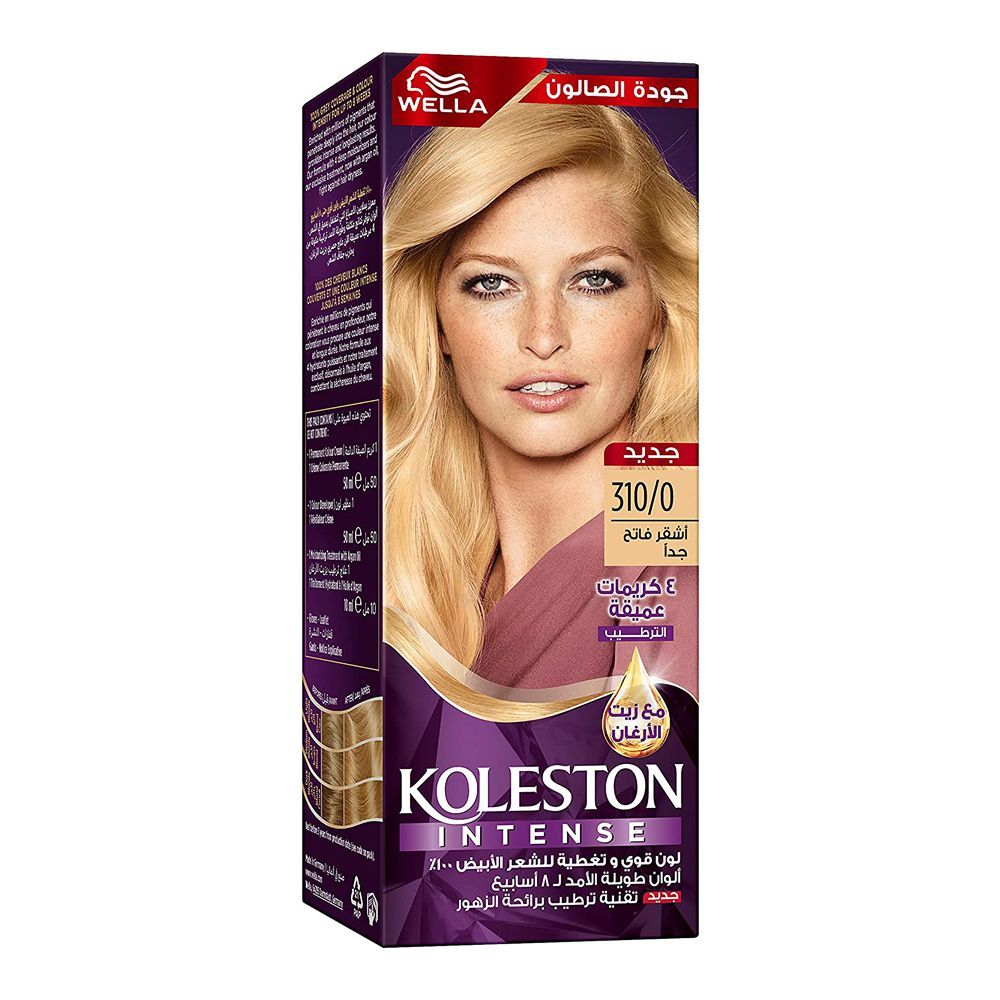 Wella Koleston Color Tube, 310/0, Platinum Blonde -  Front View