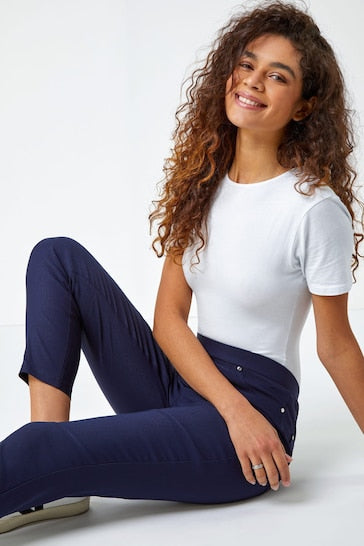 Roman Stretch Jean - Stylish Women's Jeggings - Available In Blue