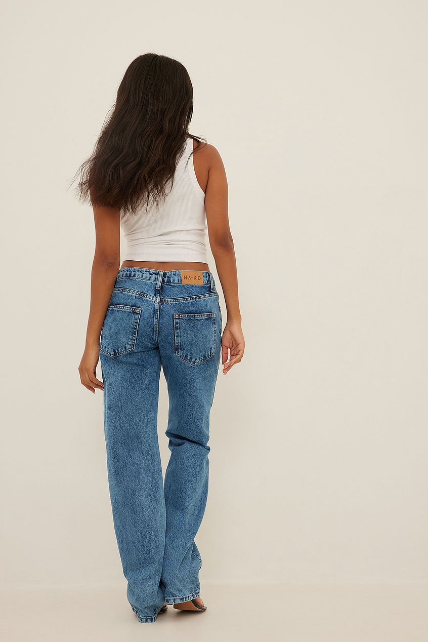 Waist Ring Detail Denim For Womens