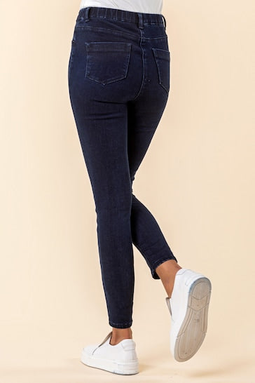 Roman Ultimate Stretch Jegging - Stylish Women's Jeggings - Available In Navy Blue