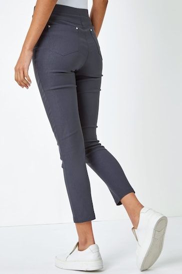 Roman Stretch Jean - Stylish Women's Jeggings - Available In Grey