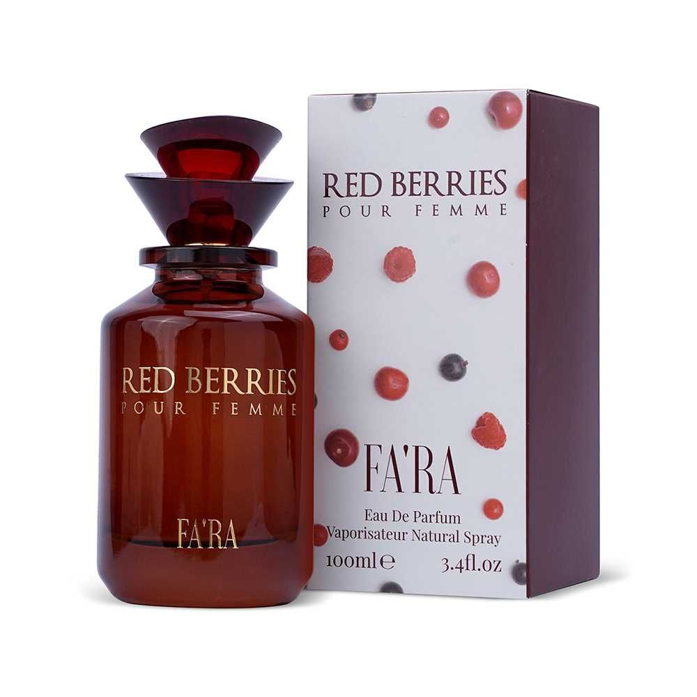 Fa'ra Red Berries For Women Eau De Parfum, 100ml - Front View