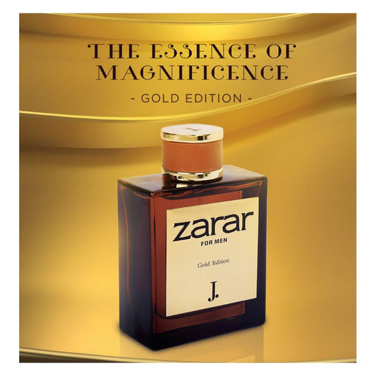 Junaid Jamshed J. Zarar Gold Edition For Men Eau de Parfum 100ml - Front View